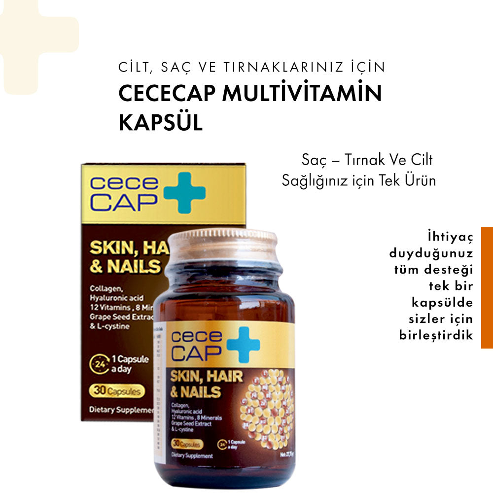 Cececap Multivitamin 90'lı Kapsül