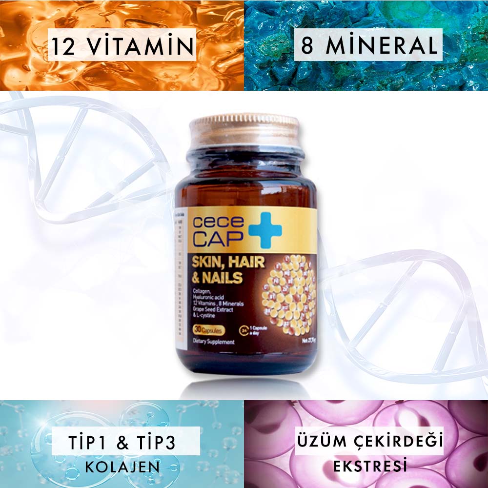 Cececap Multivitamin 90'lı Kapsül