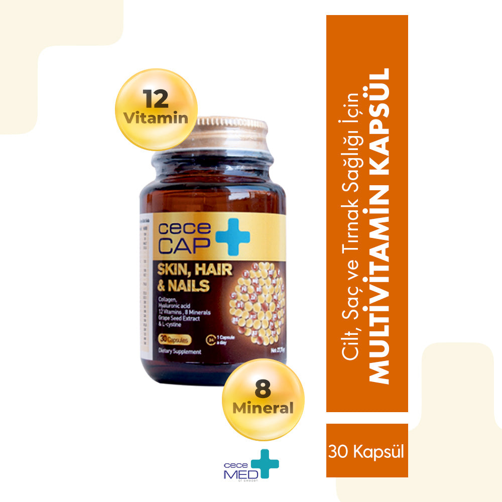 Cececap Multivitamin 90'lı Kapsül